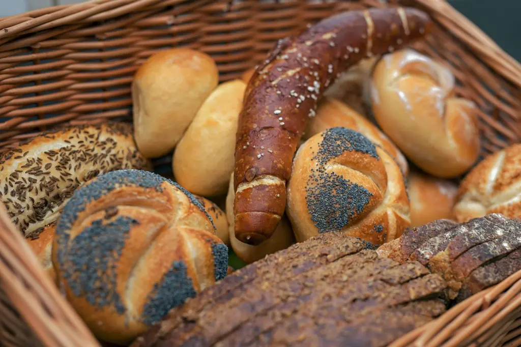 Fresh bread and rolls from a Bamberg bakery